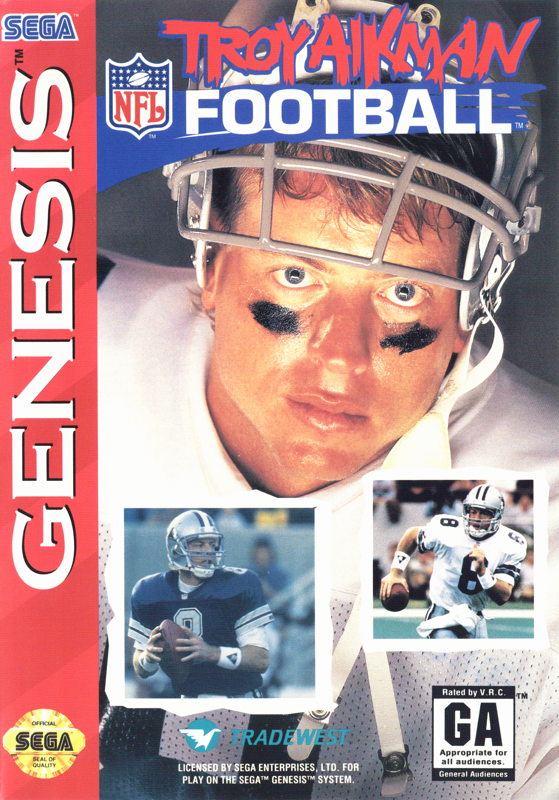 NFL Football box art for Super Famicom